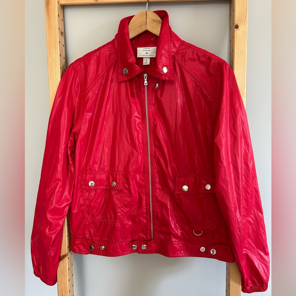 Proenzer Schouler for Target 20th Anniversary Red Women's Bomber Jacket Size S